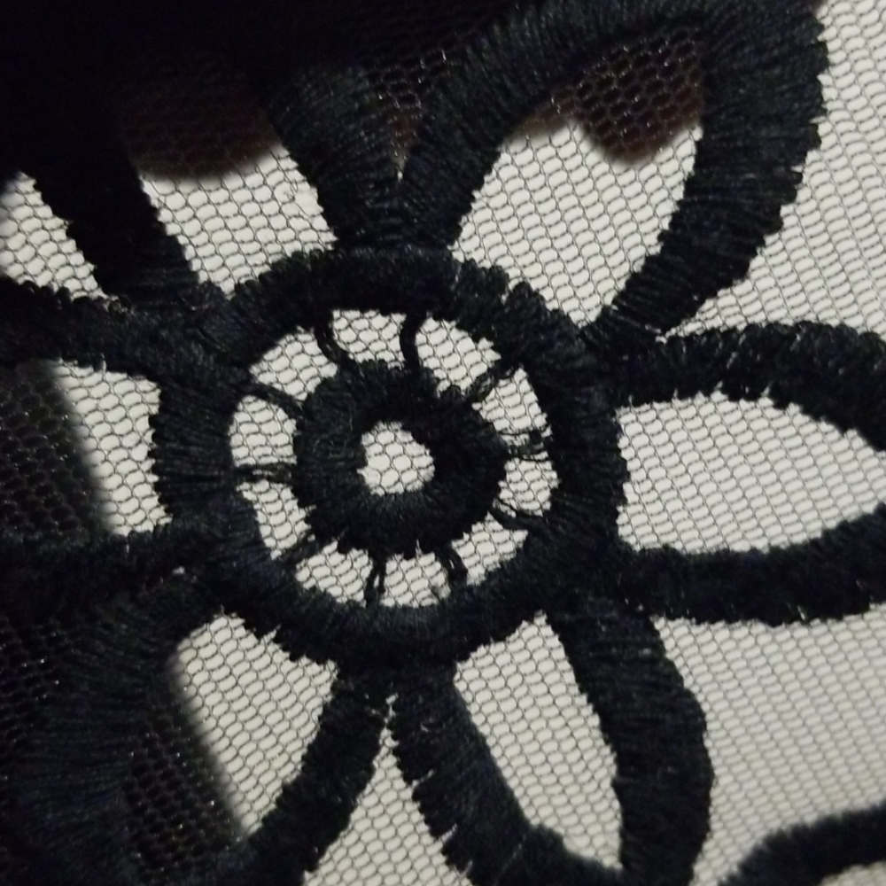 Appraisal "Lace" Embellished Top (L) NWOT